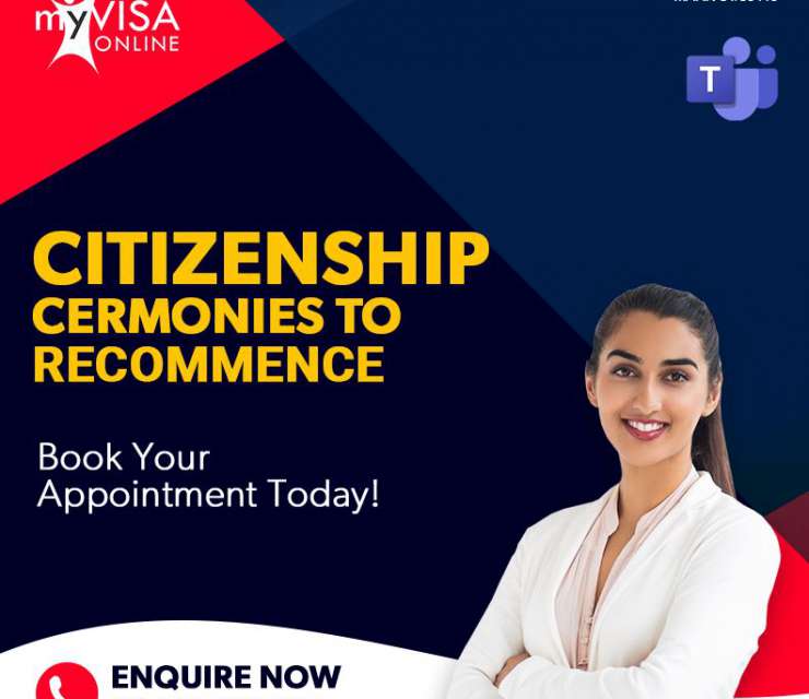 Citizenship Cermonies To Recommence