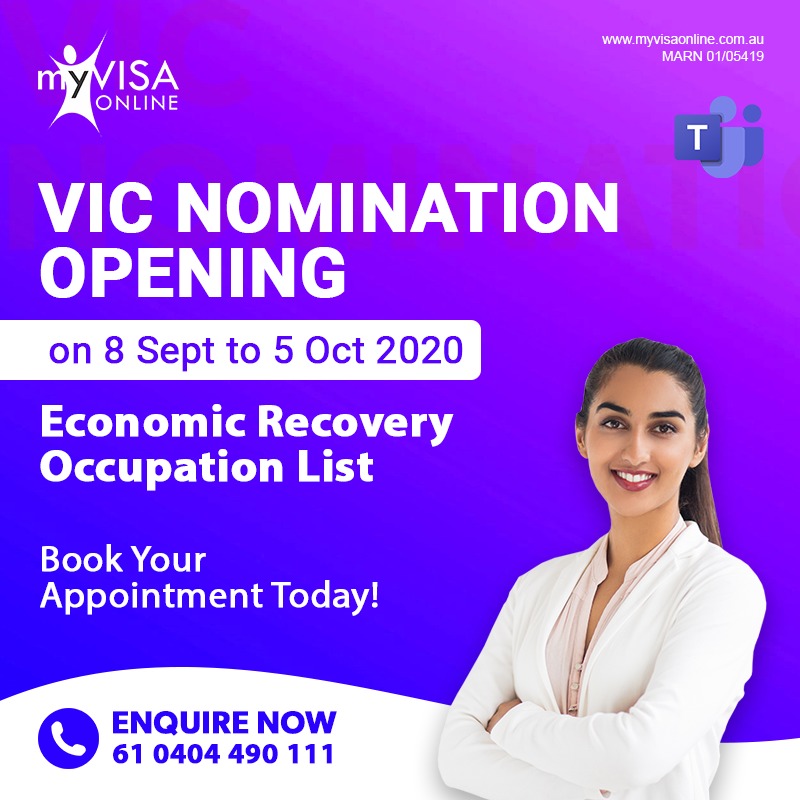 2020-21 Victorian Skilled Visa Nomination