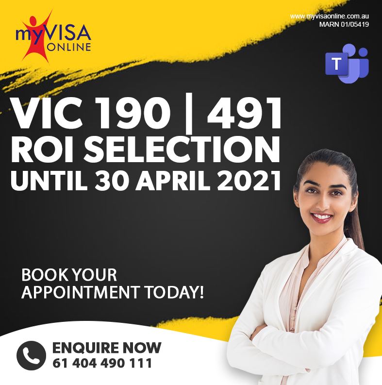 ROI’S Selected for Skilled Visa Nomination Until 30 April 2021