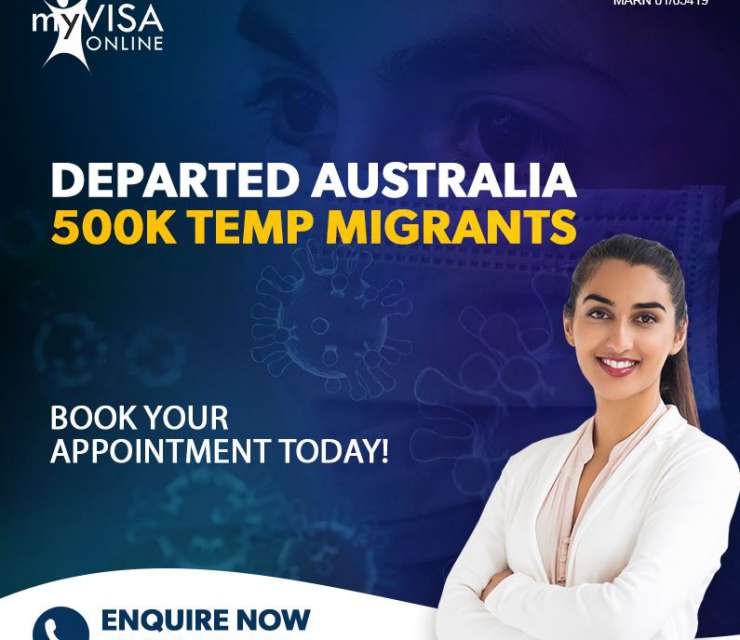 Departed Australia 500K Temporary Migrants