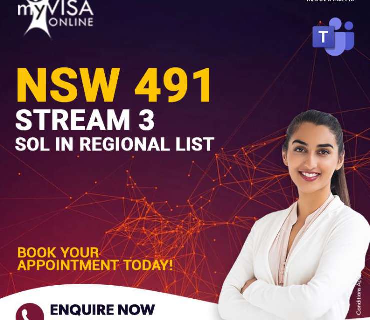 NSW Stream 491 Stream 3 Sol in Regional List