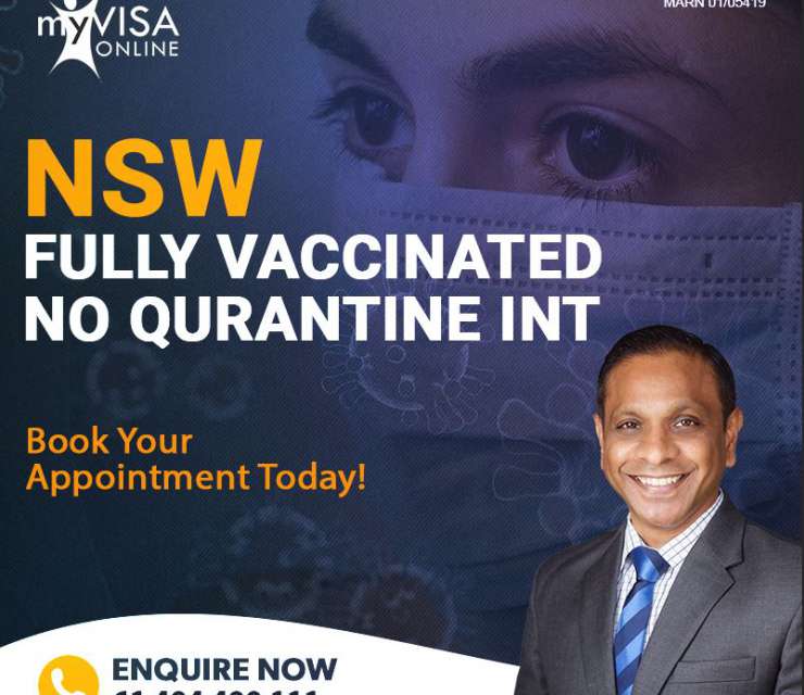 NSW Fully vaccinated No Quarantine International Travellers