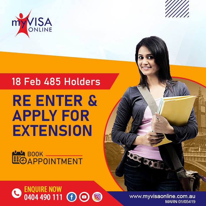 485 Visa Re-enter and Apply for Extension