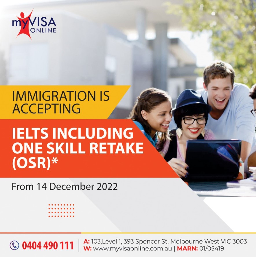 IELTS One Skill Retake Immigration Approval