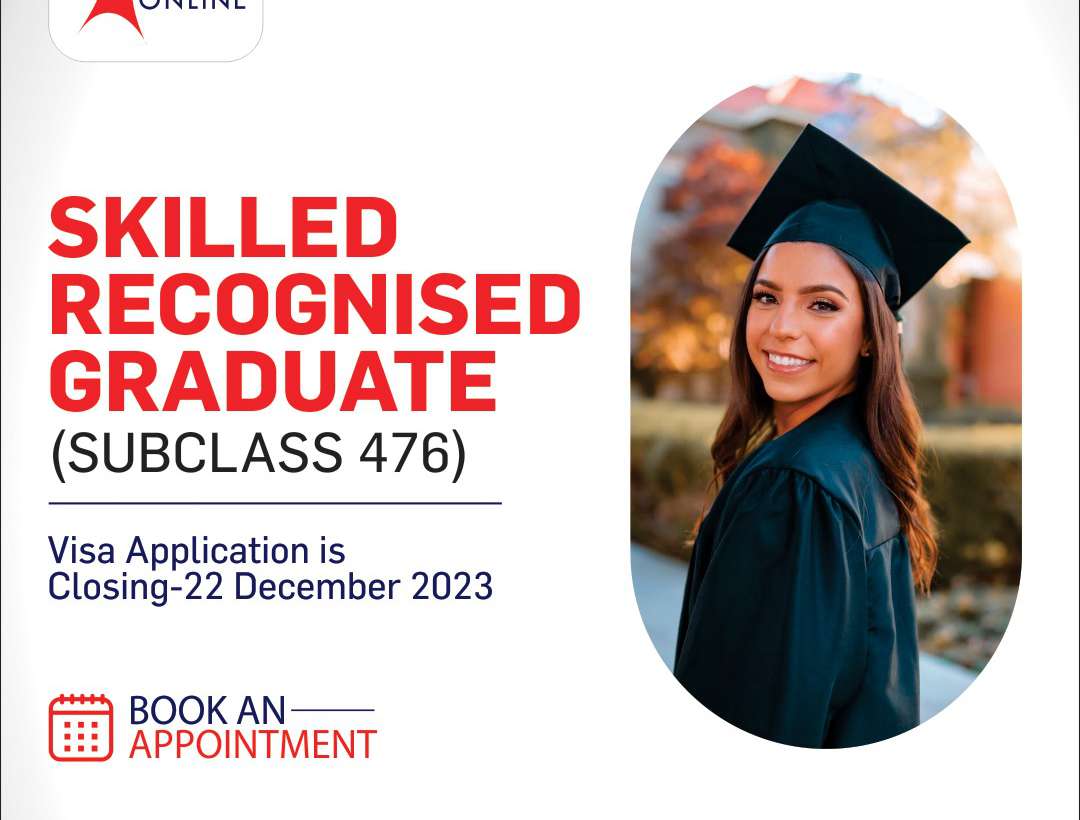 Skilled-Recognised Graduate (subclass 476) visa application is closing – 22 December 2023